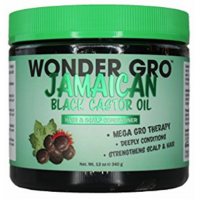 Wonder Gro Jamaican Black Castor Oil Hair & Scalp Conditioner 12oz